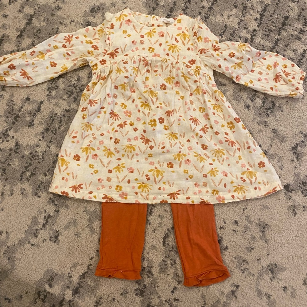 Angel Dear Floral Tunic Set